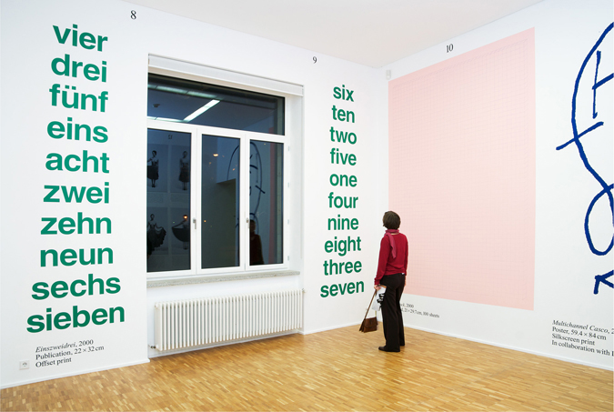 Julia Born, Title of the Show, 2009, exhibition